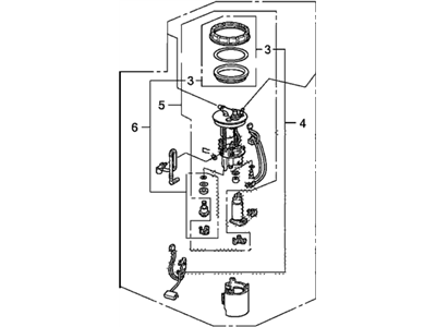 Honda 17045-SVB-A31