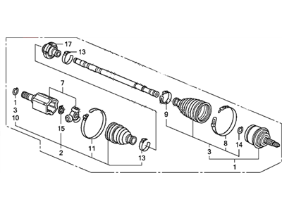 Honda 44306-SNE-A01