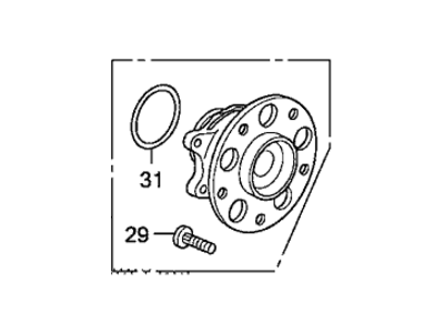 Honda 42200-SNA-952