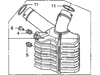 Honda 17230-RNA-A00