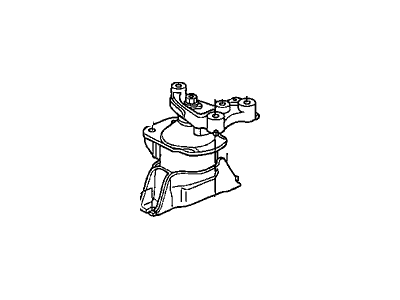 Honda 50820-SNB-H01 Rubber Assy.