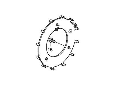 Honda 13622-RNA-A00 Plate, Crank Pulser