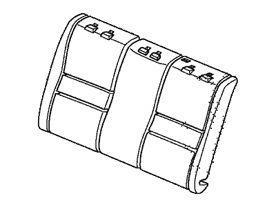 Honda 82122-SVA-A01 Pad, Rear Seat-Back