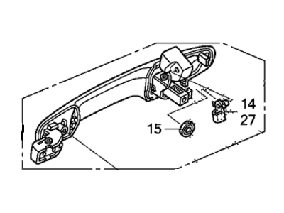 Honda 72180-SNE-A11ZF