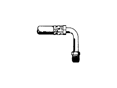 00091-08312 Honda Hose Assy. Illustration 1 of 1