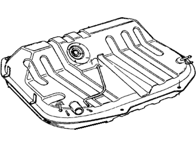 Honda 17500-634-020 Tank, Fuel