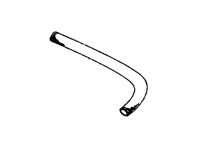 Honda 19501-634-000 Hose, Water (Upper)