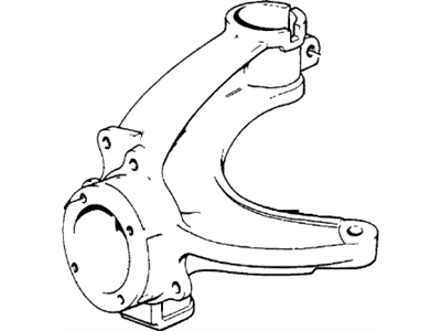 Honda 51216-634-921 Knuckle, Driver Side