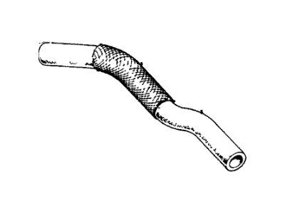 Honda 19503-634-000 Hose, Outlet Bypass