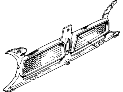 1973 Honda Civic Grille - 62301-634-020