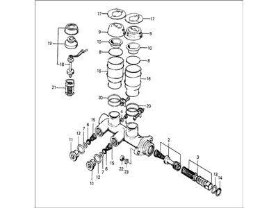 Honda 46100-659-013