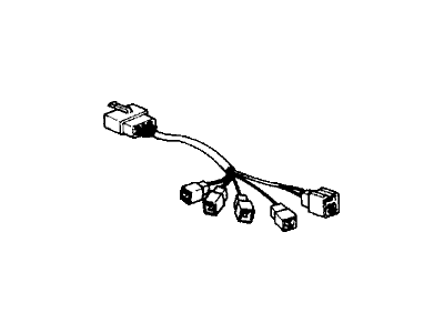 Honda 32176-634-670 Sub-Wire, Ignition Switch