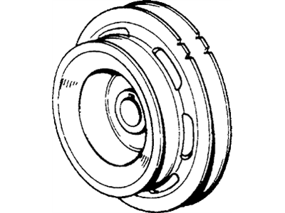 1973 Honda Civic Crankshaft Pulley - 13811-634-010