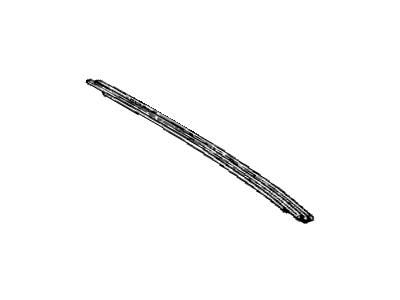 Honda 71862-634-670 Weatherstrip, Roof