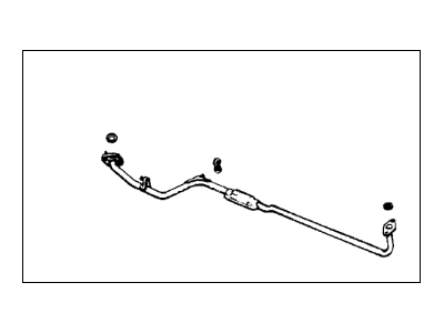 1974 Honda Civic Exhaust Pipe - 18210-634-325