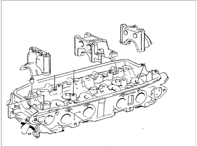 1975 Honda Civic Cylinder Head - 12100-634-010