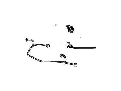 Genuine Honda OEM Sub Harness L Front - 32216-T2A-X00 - Direct Replacement