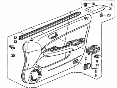Honda 83500-SDC-A82ZD