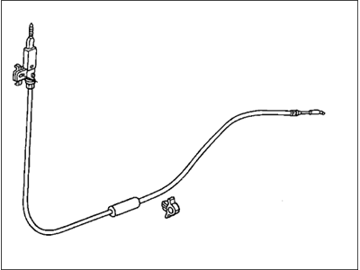 2005 Honda Accord Door Latch Cable - 72673-SDA-A02