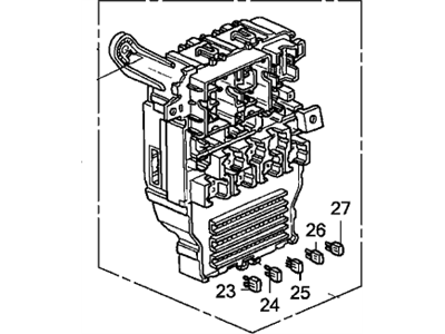 Honda 38200-SDA-A22 Box Assembly, Fuse