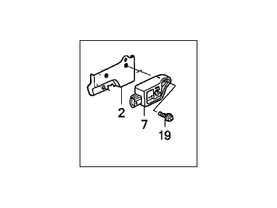 2004 Honda Accord Air Bag Sensor - 77930-SDA-L00
