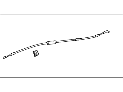 2007 Honda Accord Door Latch Cable - 72171-SDA-A02