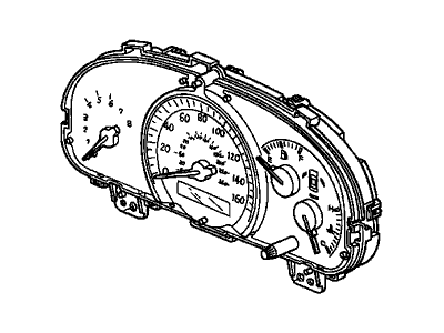 2006 Honda Accord Speedometer - 78120-SDA-A44