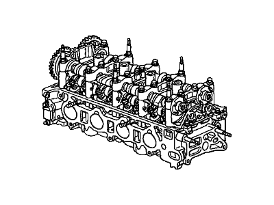 2007 Honda Accord Cylinder Head - 10003-RAD-A03