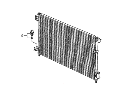 Honda Accord A/C Condenser - 80110-SDC-A02