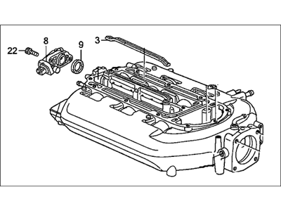 Honda 17030-RDV-J03