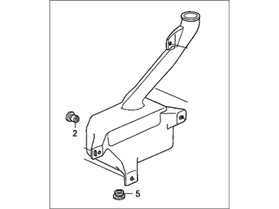 Honda Accord Hybrid Washer Reservoir - 76840-SDC-A02