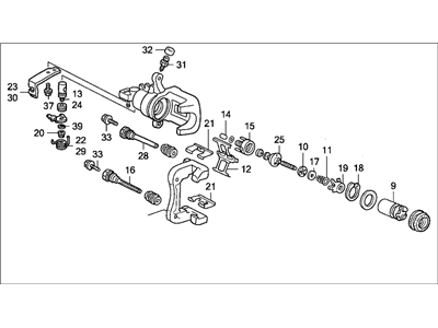 Honda 43018-SDA-A00