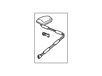 2007 Honda Accord Antenna - 39150-SDA-L41ZK