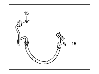 2003 Honda Accord A/C Hose - 80315-SDC-A01