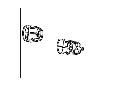 Honda 35890-SDA-A11ZA Switch Assy., Navigation Guide*NH167L* (GRAPHITE BLACK)