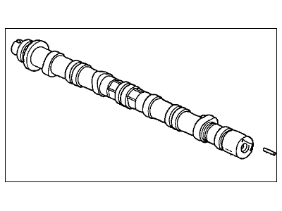 Honda 14120-RTA-000 Camshaft Complete, Exhaust