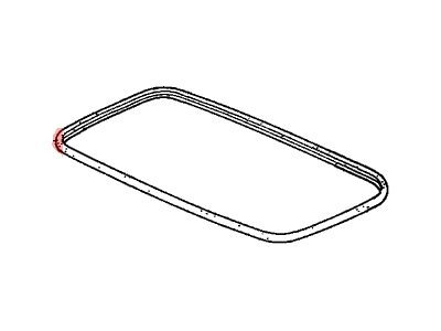 Honda 70205-SDA-A01 Seal, Sunroof Glass