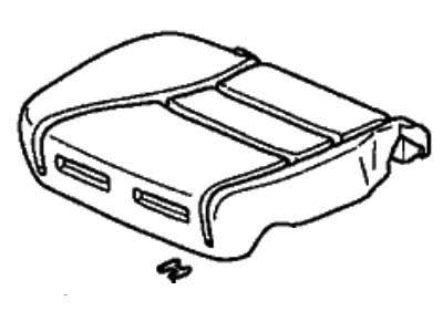 2006 Honda Accord Seat Cushion - 81137-SDB-L73