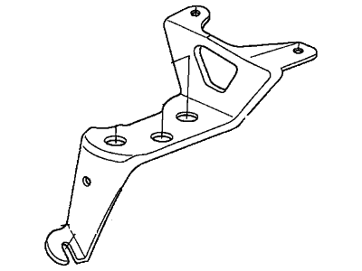 Honda 57115-SDB-A00 Bracket, Modulator