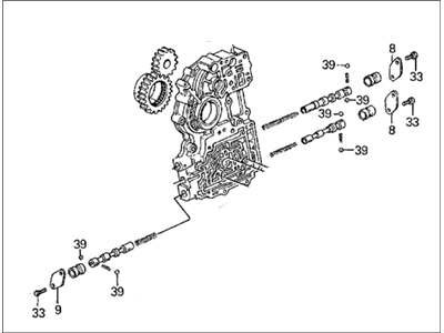 1986 Honda Civic Valve Body - 27105-PH0-661