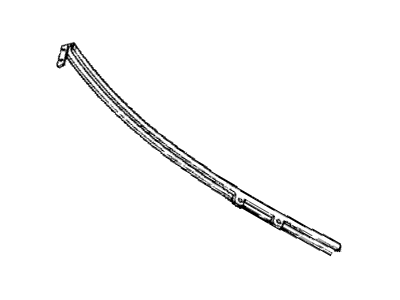 Honda 76215-SB4-010 Sash, R. RR. Door Center