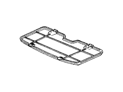 Honda 71980-SB3-983ZA Shade Assy., Sun *Y8L* (WARM WHITE)