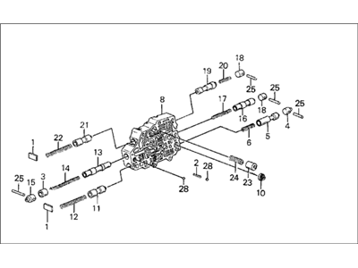 Honda 27700-PH0-000 Body Assembly, Secondary