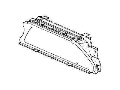 Honda 37112-SB3-004 Visor Assy., Meter (Denso)