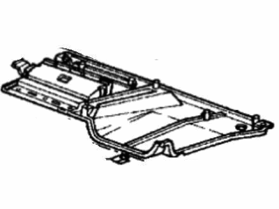 1987 Honda Civic Instrument Panel - 66841-SB3-670ZH