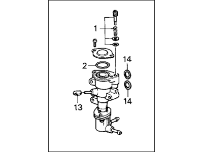 Honda 16500-PE7-660 Valve Assembly, Fast Idle