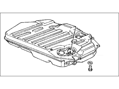 1987 Honda Civic Fuel Tank - 17500-SB4-672