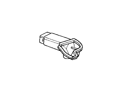 Honda 64483-SB4-670 Duct B, Instrument Joint