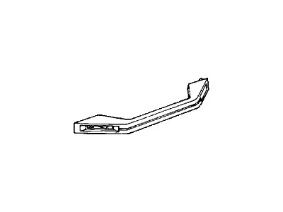 Honda 71830-SB3-003ZA Grab Rail *Y8L* (WARM WHITE)