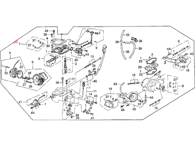 Honda Civic Carburetor - 16100-PE0-685